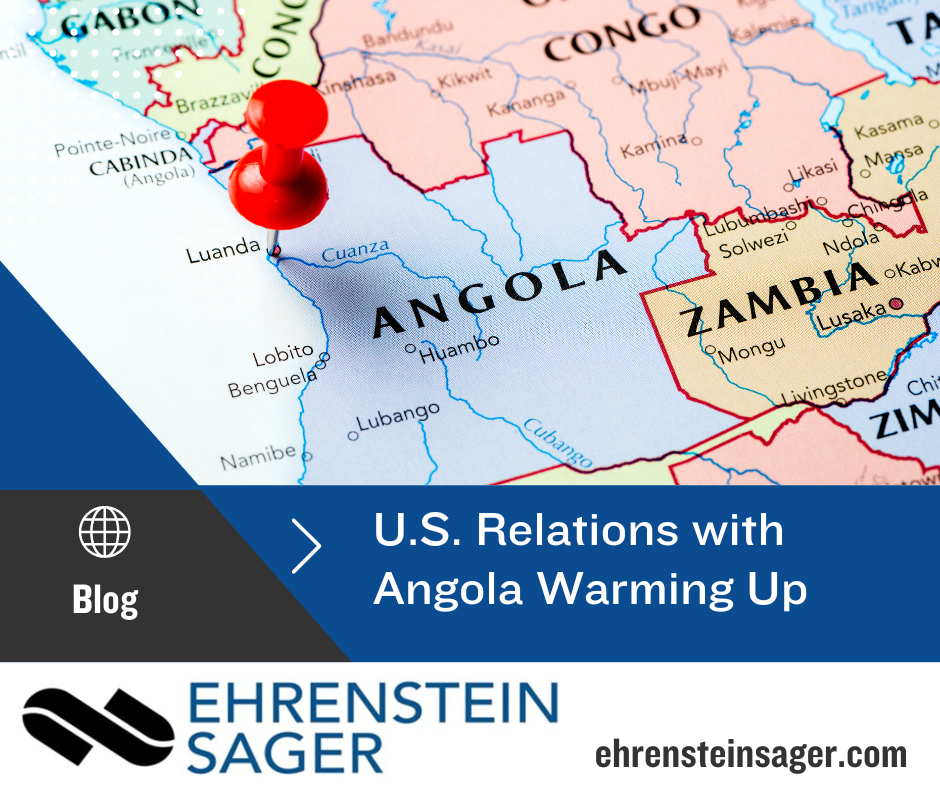 U.S. Relations with Angola Warming Up